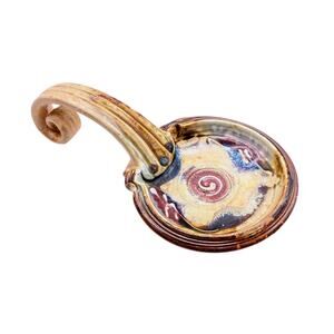 Signed Geoffrey Lloyd Fine Handmade Pottery Spoon Rest
